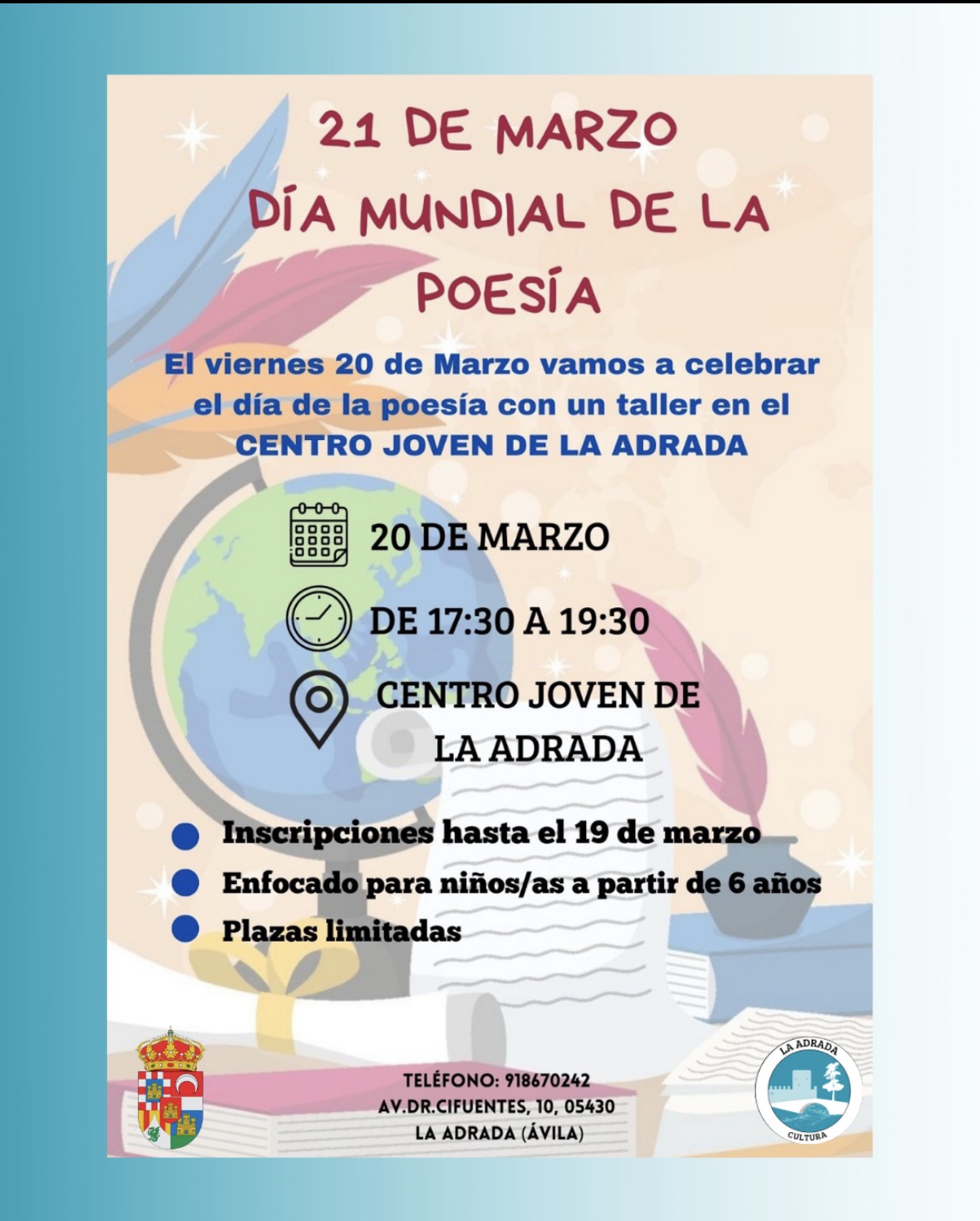 Celebración Día Mundial de la Poesía